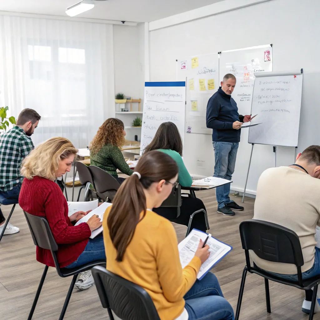 Teacher training session